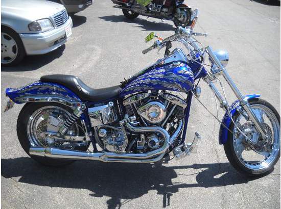 A Harley Davidson Similar to the one Don Pierce had