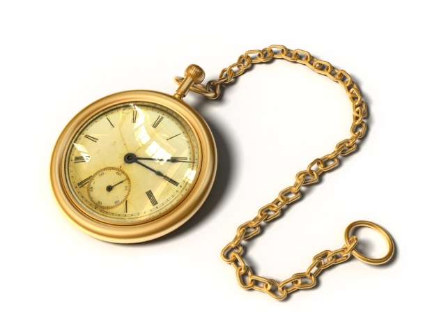 Power Plant Pocket Watch worn by Old Fogies